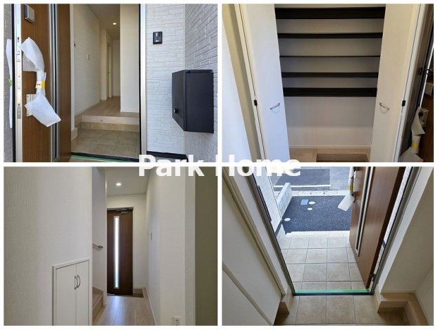 高知市百石町3丁目 第１-1号棟 新築戸建ての玄関