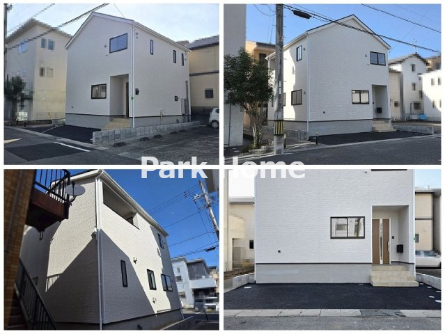 高知市百石町3丁目 第１-1号棟 新築戸建ての外観|2025.11.月：建築中