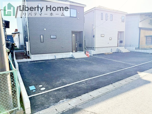常総市水海道天満町第3　新築戸建　2号棟の駐車場