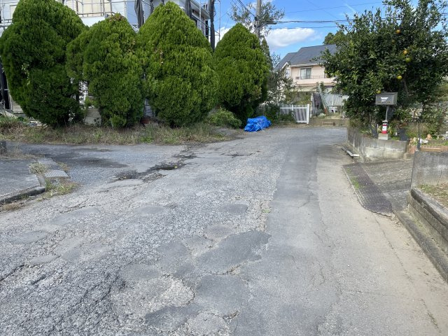 柳橋1035-7中古戸建の前面道路含む現地写真