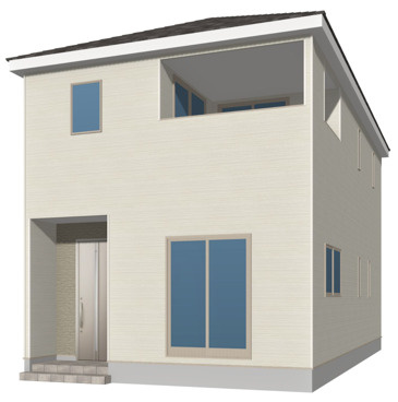 仲介手数料不要　クレイドルガーデン合志市須屋第18【西合志東小・西合志南中】の外観パース