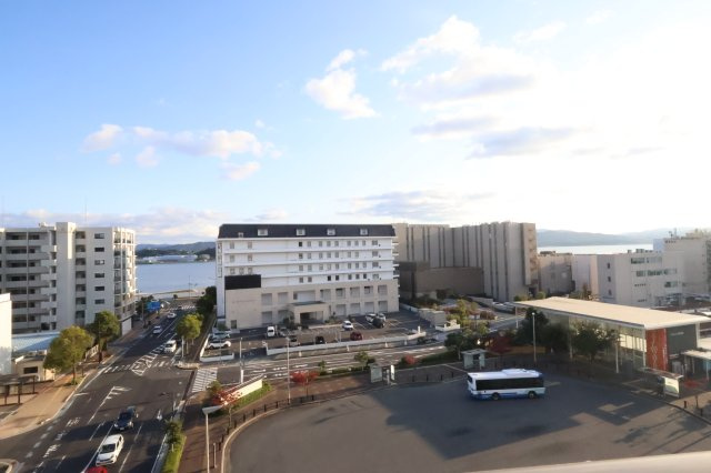 アルファステイツ宍道湖Ⅱの展望|お部屋から宍道湖を望めます