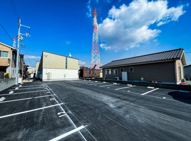 アルバ北棟の駐車場