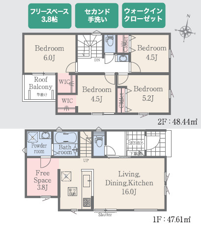 仲介手数料不要　リナージュ北区八景水谷3丁目第1期【城北小・中】