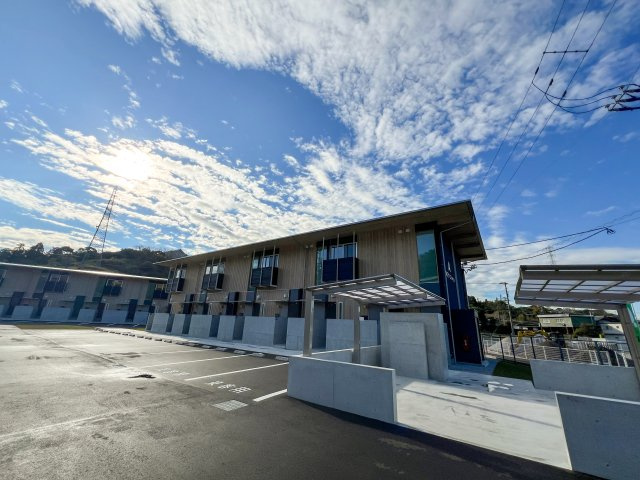 おこう仁ハイツ　B棟の外観