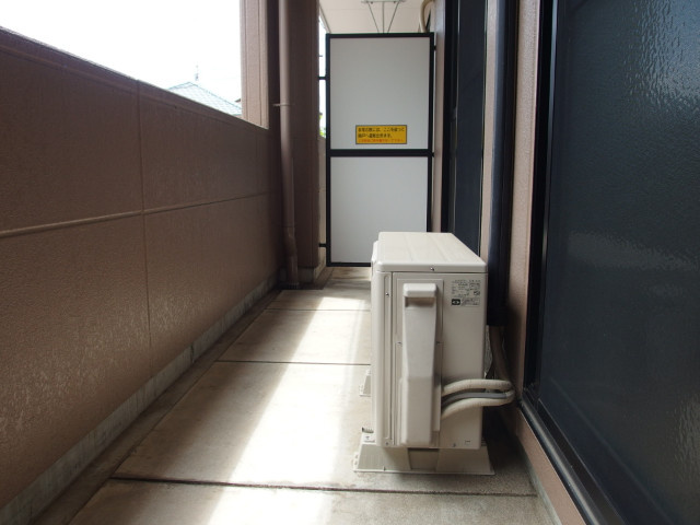 ルミナスハイツＮのバルコニー