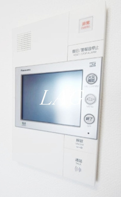 【セキュリティ】 | ＳＰコート四ツ木 | モニター付きインターホンです。