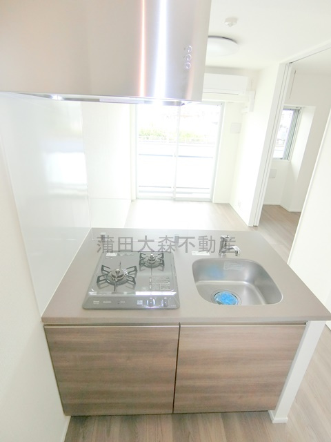 SHOKEN　Residence西馬込のキッチン|2口ガスカウンターキッチン