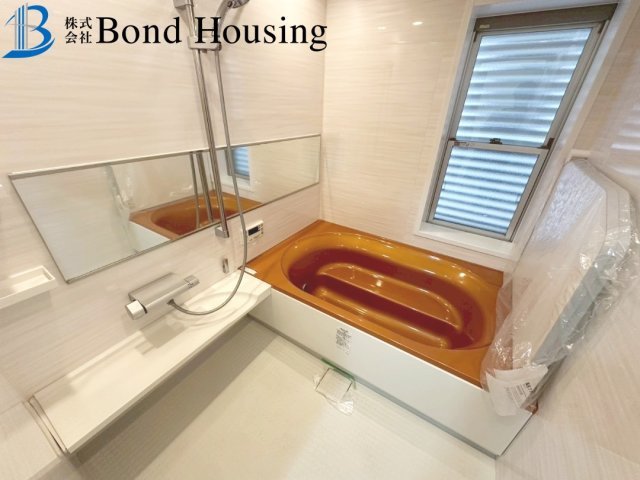 国産ヒノキ無垢材使用・高耐久住宅・大久保町大窪　築８年の浴室