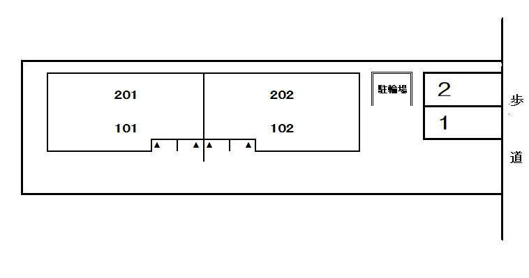 グラース　メゾンの区画図