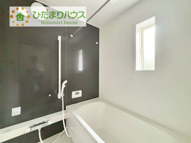 【浴室】 | つくば市自由ケ丘第10　新築戸建 | 大人が足を伸ばしても十分な広さ！一人でゆっくりくつろぐ時間も大切です！