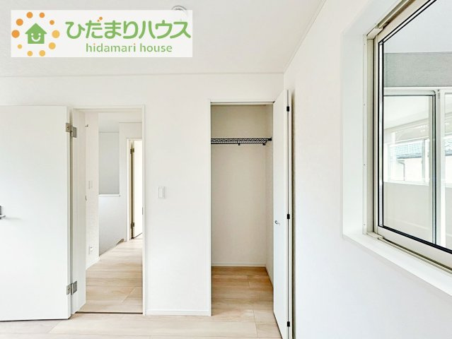 【収納】 | つくば市自由ケ丘第10　新築戸建 | 全室にクローゼットが付いていて、お部屋の住空間もスッキリ広々使えそうです(^^)