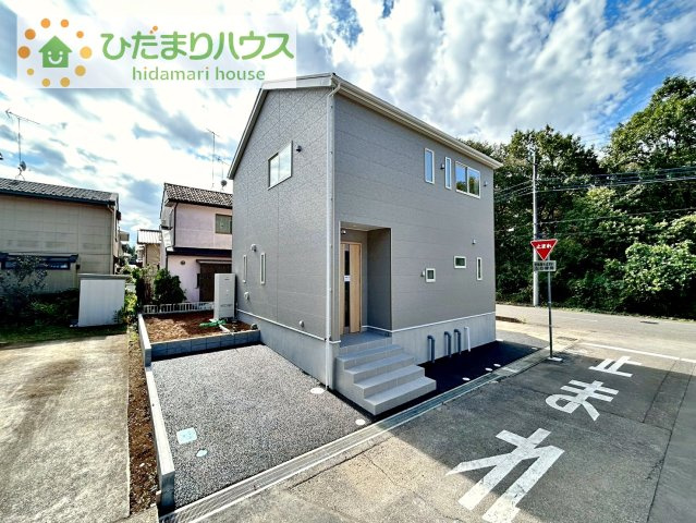 【外観】 | つくば市自由ケ丘第10　新築戸建 | スタイリッシュな外観です(^^)/
