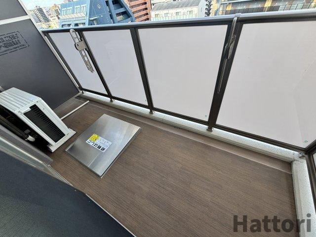 RIDGEガーデン江坂Ⅱのバルコニー