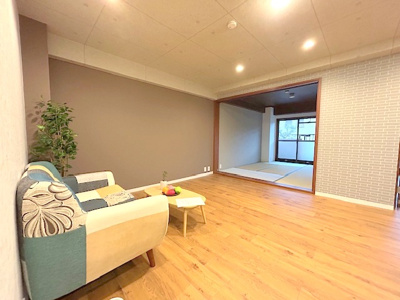 【居間・リビング】 | ライオンズマンション枚方