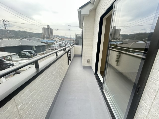 久保田町3丁目 新築戸建 Cのバルコニー