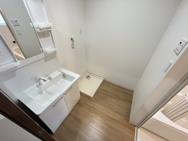 エルキュールB棟の洗面所