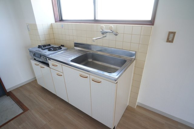 【キッチン】 | デイブレイクタウン | ガスコンロ付