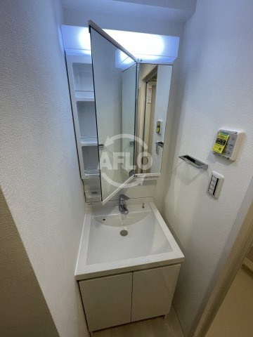 スプランディッド中之島DUEの洗面所|スプランディッド中之島DUE　洗面台　