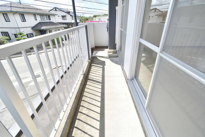 カーサオガワのバルコニー