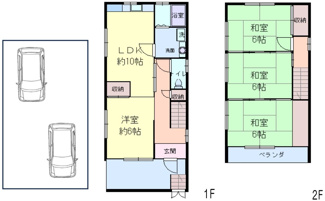 【間取り】 | 垂水区塩屋台2丁目6-16