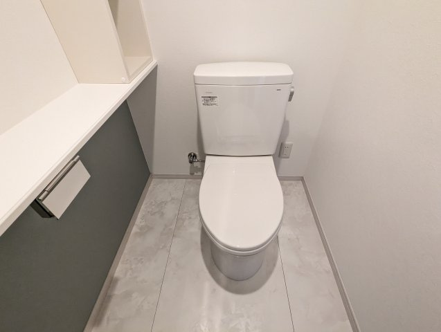 南城市大里字大城のアパートのトイレ