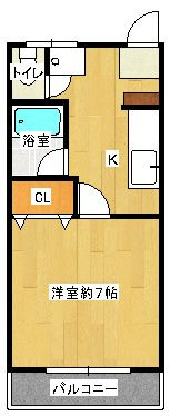 高杢ビルの間取り