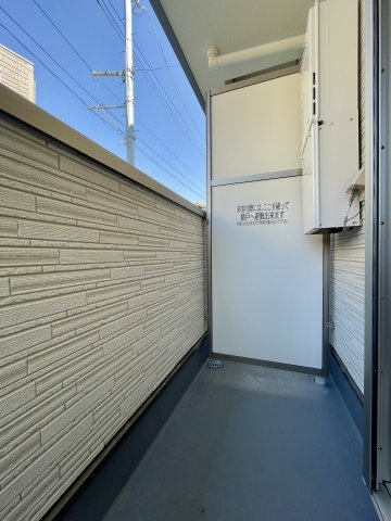 クローバー・シエル長居公園のバルコニー