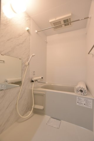 クローバー・シエル長居公園の浴室