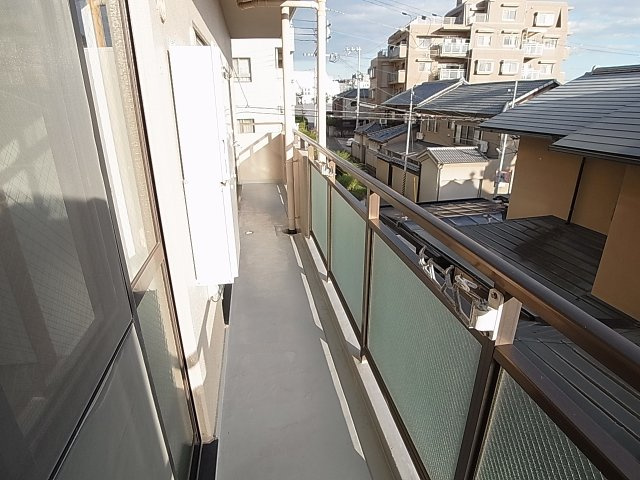 エステート五宮のバルコニー|日当たりの良いバルコニー