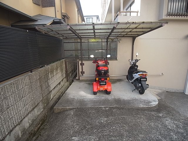 エステート五宮のその他共用部分|駐輪スペースも完備