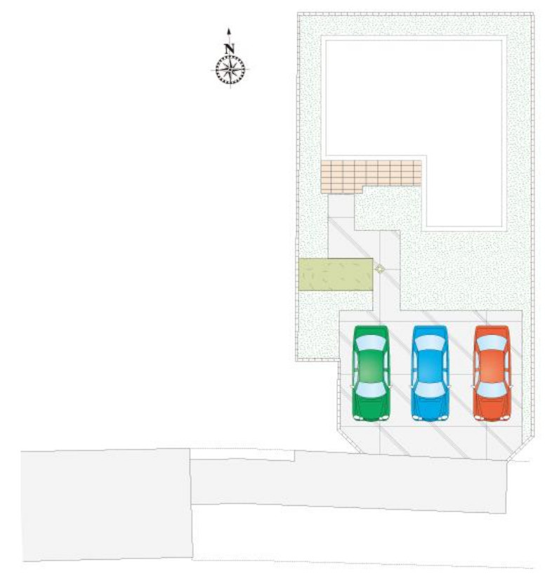 太田市東別所町の区画図