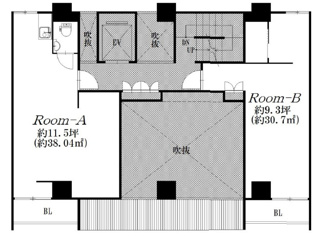 【間取り】 | MRK EDOBORI　テナント（エムアールケーエドボリ） | MRK EDOBORI　テナント（エムアールケーエドボリ）間取り