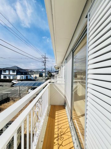 伊勢崎市韮塚町のバルコニー|日当たりも良好なバルコニー♪