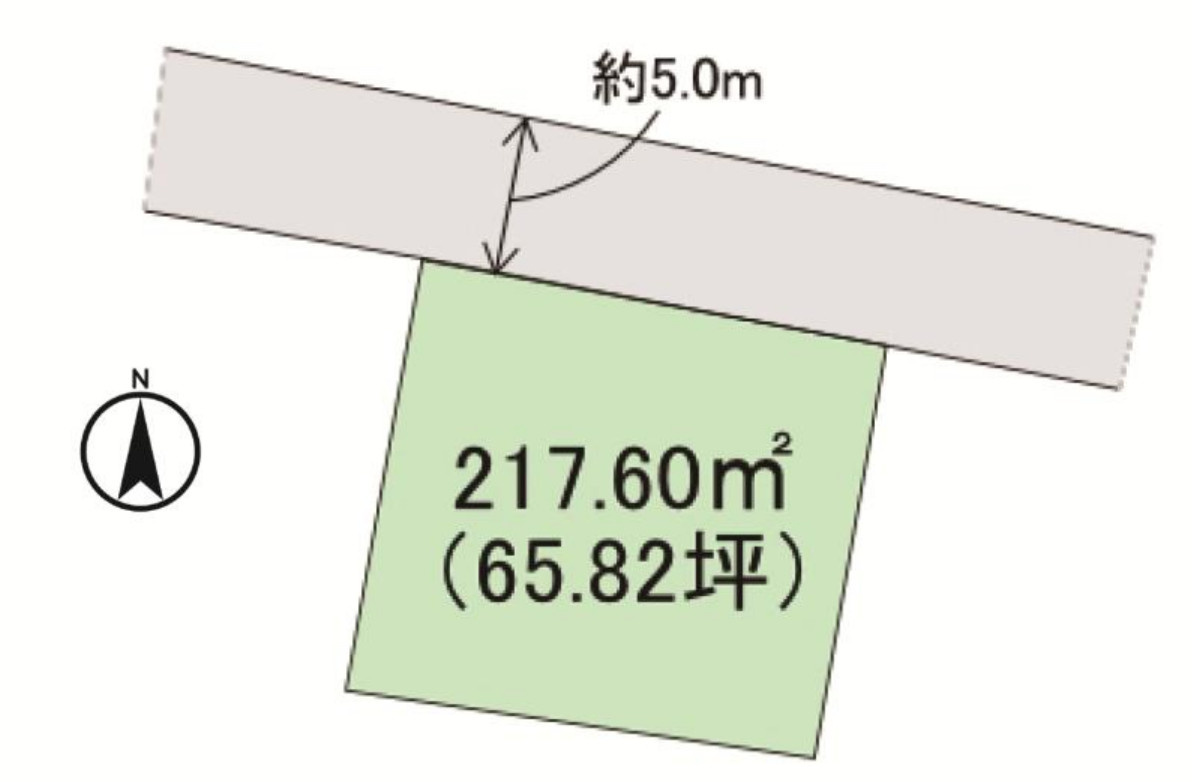 佐波郡玉村町斎田の区画図