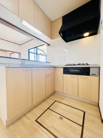 前橋市富士見町原之郷のキッチン|さびにくく、汚れに強いステンレス製キッチン