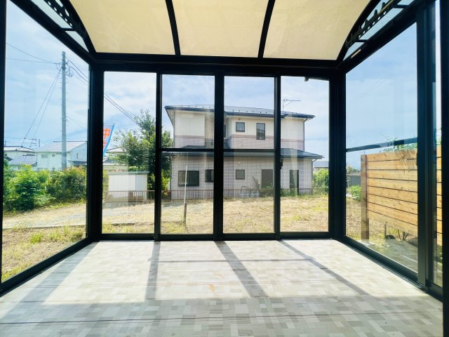 前橋市富士見町原之郷の内装|１F　サンルーム付き！