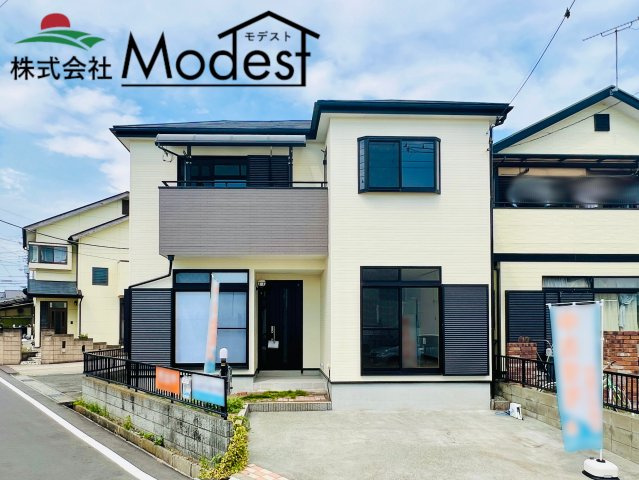 前橋市山王町の外観|土日祝日はもちろん、お仕事終わり等夜遅くの見学も可能になりますのでぜひお気軽にお問い合わせ下さい♪