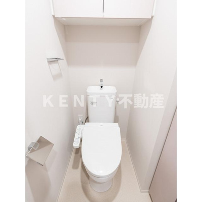 【トイレ】 | ルフォンプログレ品川戸越 | 清潔感のあるトイレです