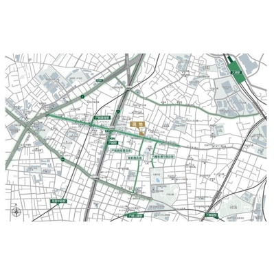 【地図】 | ルフォンプログレ品川戸越