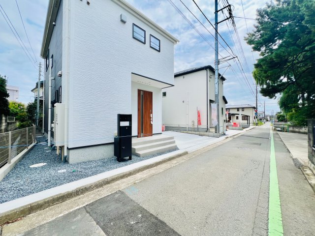 前橋紅雲町二丁目の前面道路含む現地写真|車の通りも少なく駐車が苦手な方にもおススメ◎