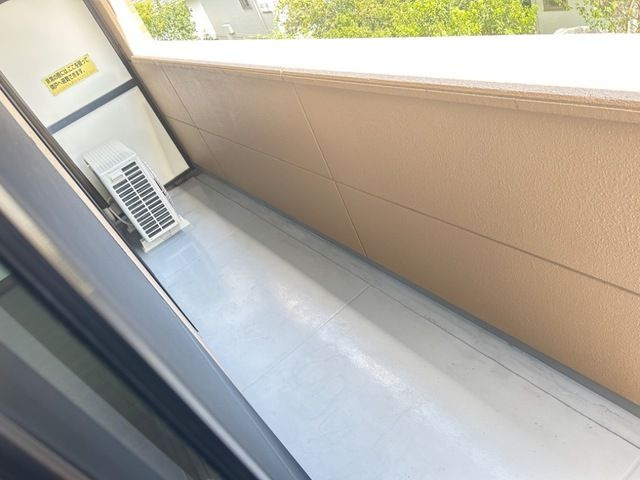 ウイング清水山のバルコニー