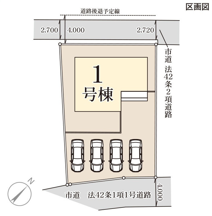 太田茂木町の区画図|区画図