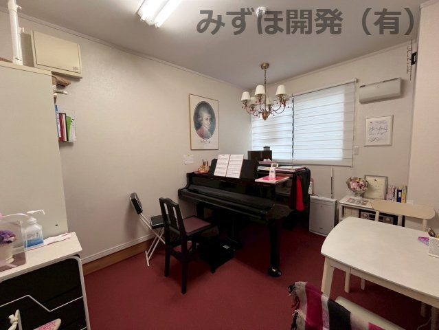 天童市桜町12-8の内装|1階防音室