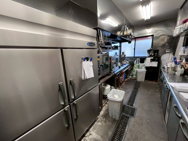 天童市桜町12-8のキッチン|店舗調理場