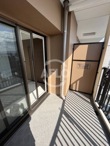 Luxe大阪城南のバルコニー|Luxe大阪城南　バルコニー