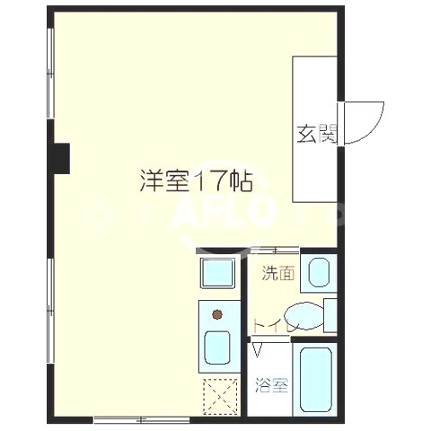 GARRET南堀江の間取り|ガレット南堀江　間取