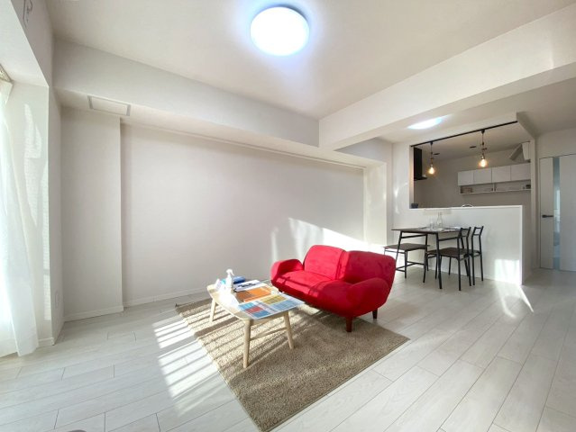 ロジメント月寒西の居間・リビング