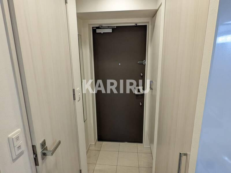 レジュールアッシュ都島ブリーゼの玄関