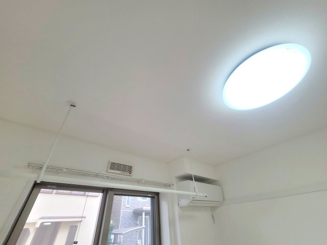 GRACE　GARDENの設備|★室内にＬＥＤ照明器具・エアコン１基・室内用物干しを完備！★